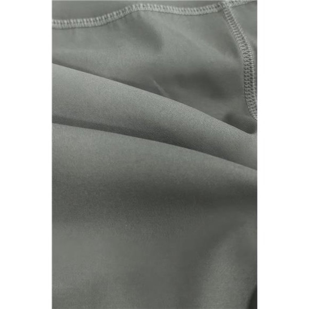 Folded high waist smooth flare yoga pants - Picture 6 of 8